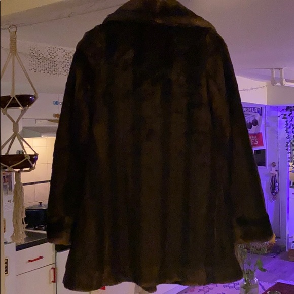 JONES NEW YORK faux fur coat - Picture 5 of 11